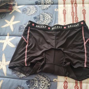 Baleaf Black/with Pink lines 3D Padded Bike Shorts